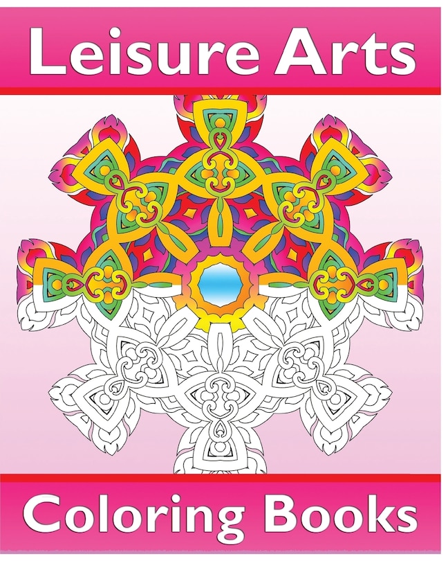 Front cover_Leisure Arts Coloring Books