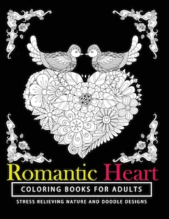 Couverture_Romantic Heart Coloring Books for Adults