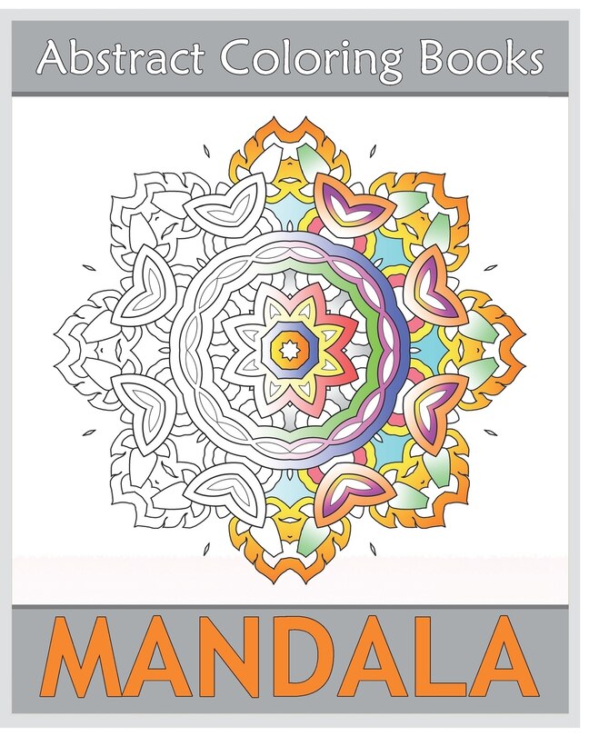 Front cover_Abstract Coloring Books