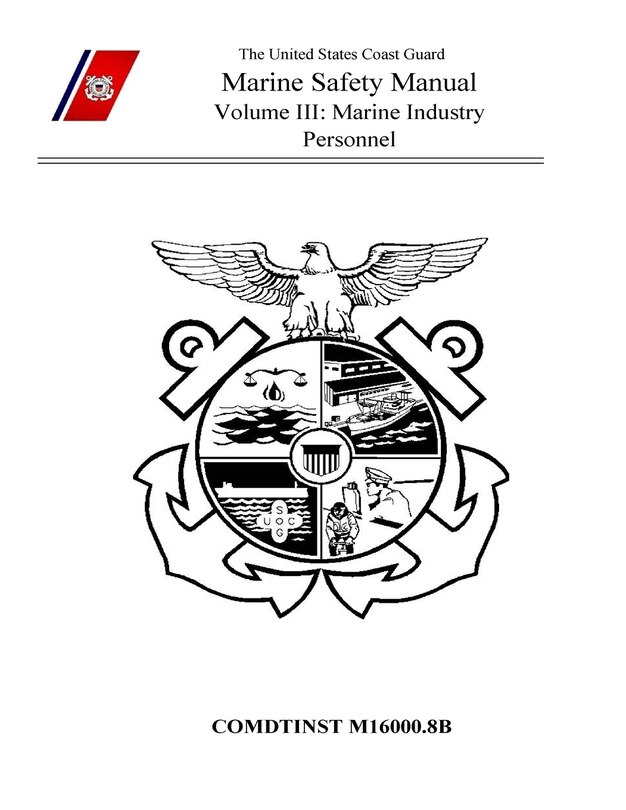 Front cover_Marine Safety Manual Volume III