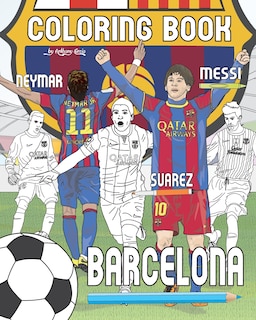 Front cover_Messi, Neymar, Suarez and F.C. Barcelona