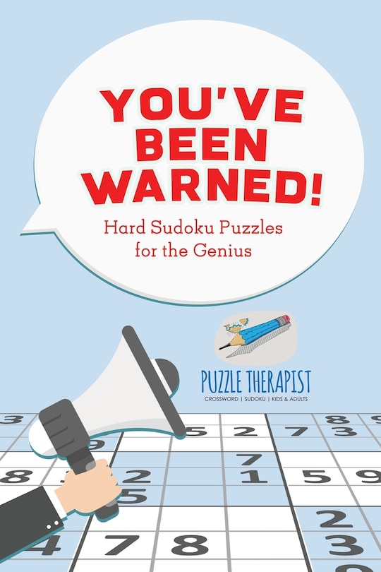 Couverture_You've Been Warned! Hard Sudoku Puzzles for the Genius