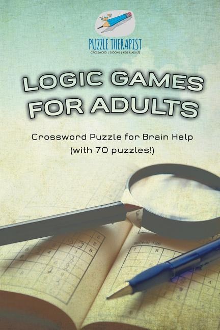 Couverture_Logic Games for Adults Crossword Puzzle for Brain Help (with 70 puzzles!)