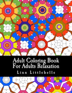 Couverture_Adult Coloring Book For Adults Relaxation