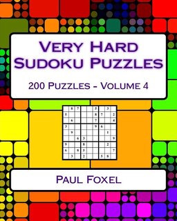Front cover_Very Hard Sudoku Puzzles