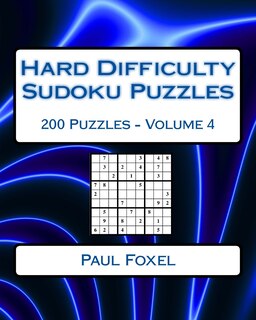 Couverture_Hard Difficulty Sudoku Puzzles Volume 4