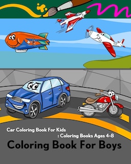 Couverture_Coloring Book For Boys