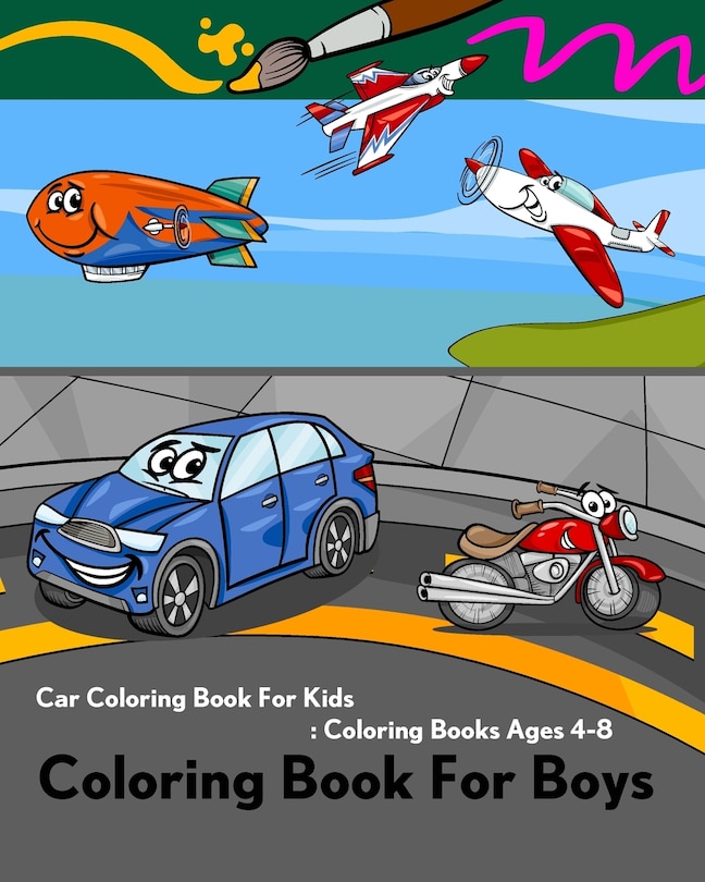 Couverture_Coloring Book For Boys