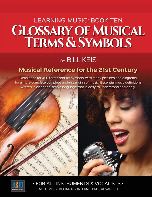 Front cover_Glossary Of Musical Terms & Symbols