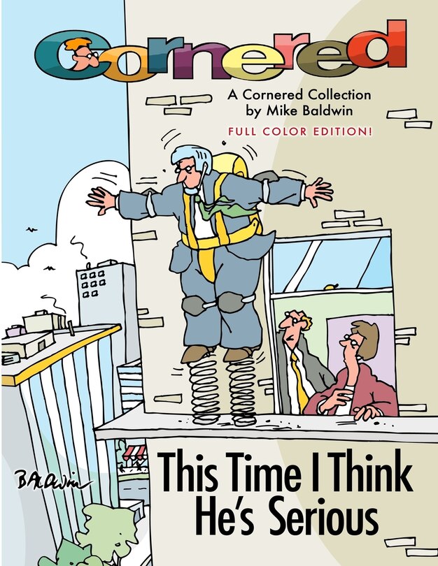 Front cover_Cornered - This Time I Think He's Serious