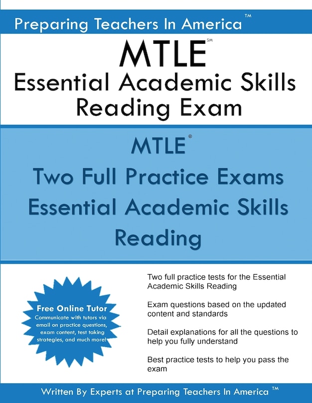 Couverture_MTLE Essential Academic Skills Reading Exam