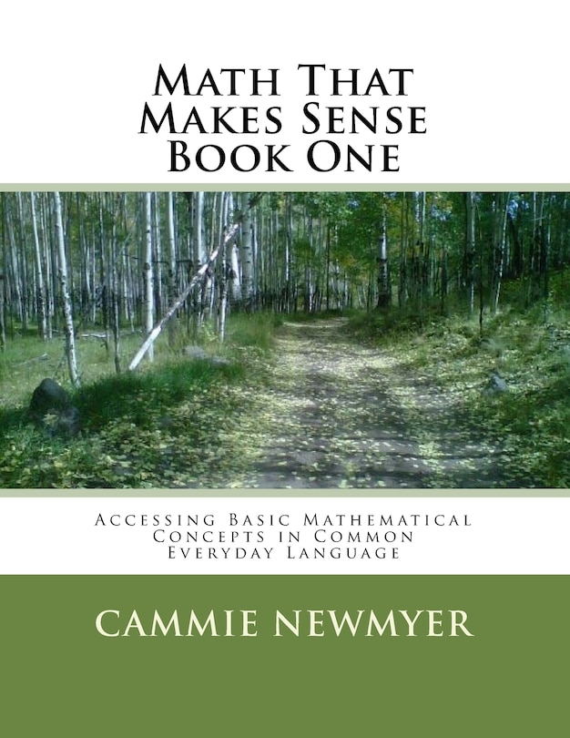 Front cover_Math That Makes Sense Book One