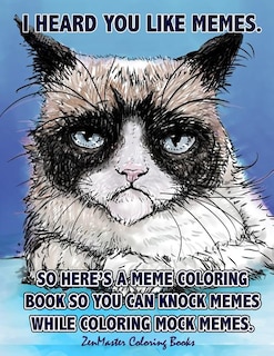 Front cover_Adult Coloring Book of Memes