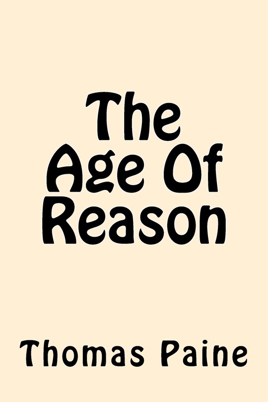 Front cover_The Age Of Reason
