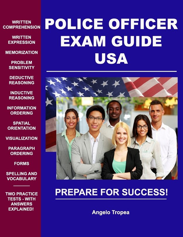 Front cover_Police Officer Exam Guide - USA
