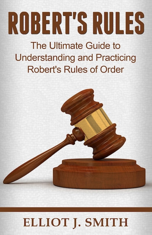 Front cover_Robert's Rules