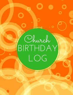 Front cover_Church Birthday Log