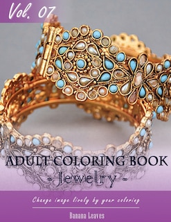 Couverture_Jewelry Coloring Book for Stress Relief & Mind Relaxation, Stay Focus Treatment