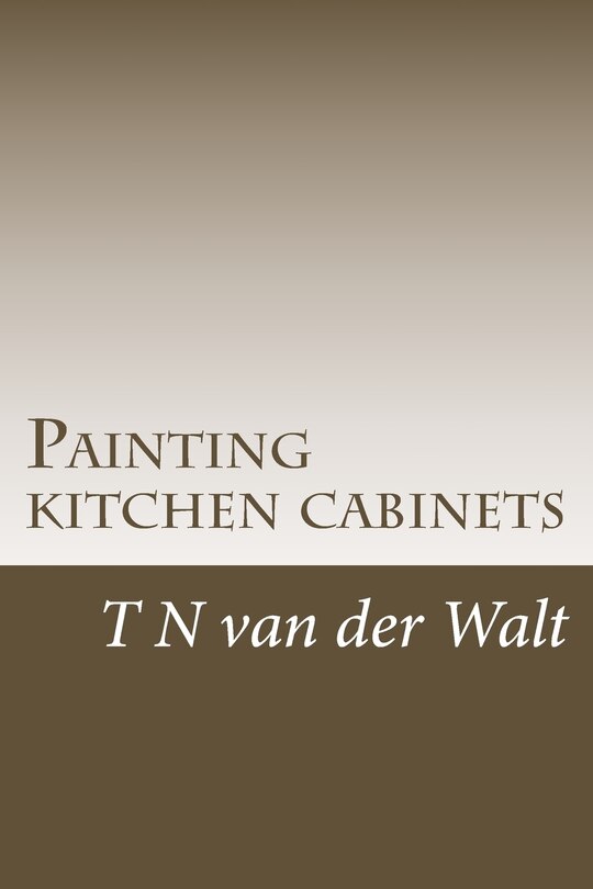 Front cover_Painting kitchen cabinets