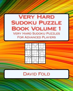 Front cover_Very Hard Sudoku Puzzle Book Volume 1