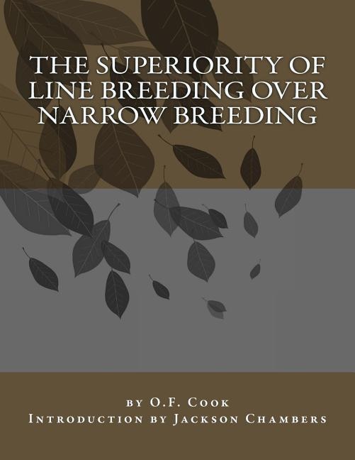 Couverture_The Superiority of Line Breeding Over Narrow Breeding