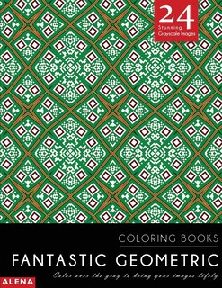 Front cover_Fantastic Geometric Coloring Books