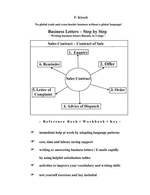 Business Letters - Step by Step: Writing business letters fluently in 3 steps
