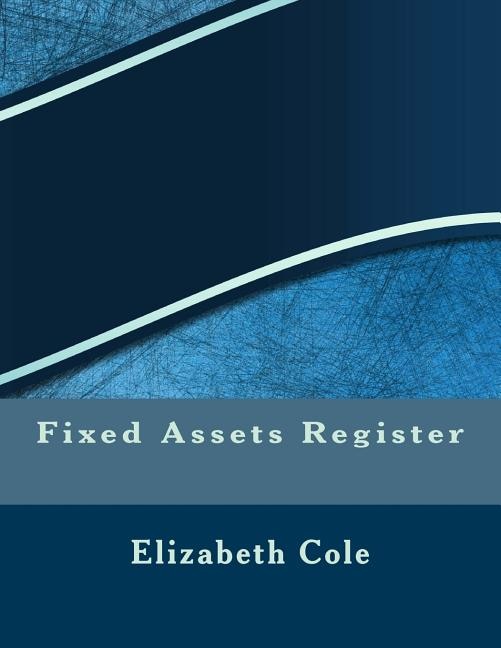 Front cover_Fixed Assets Register