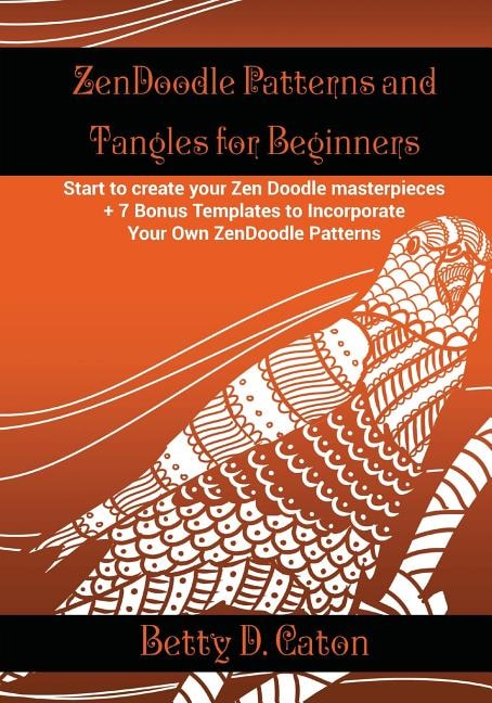 Front cover_ZenDoodle Patterns and Tangles for Beginners