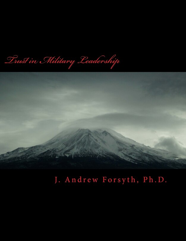 Front cover_Trust in Military Leadership