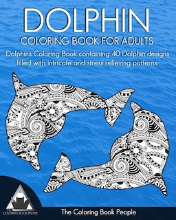 Couverture_Dolphin Coloring Book for Adults
