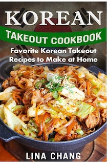 Couverture_Korean Takeout Cookbook - ***Black and White Edition***