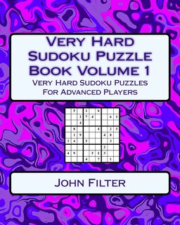 Front cover_Very Hard Sudoku Puzzle Book Volume 1