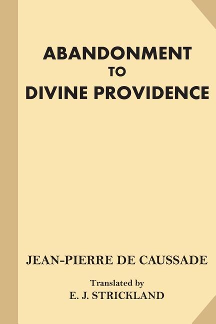 Couverture_Abandonment to Divine Providence