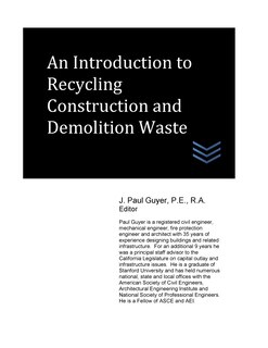 Front cover_An Introduction to Recycling Construction and Demolition Waste