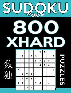 Front cover_Sudoku Book 800 Extra Hard Puzzles