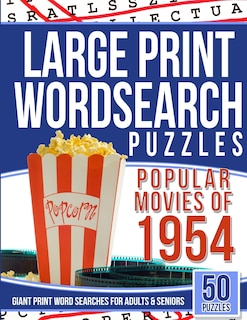 Couverture_Large Print Wordsearches Puzzles Popular Movies of 1954