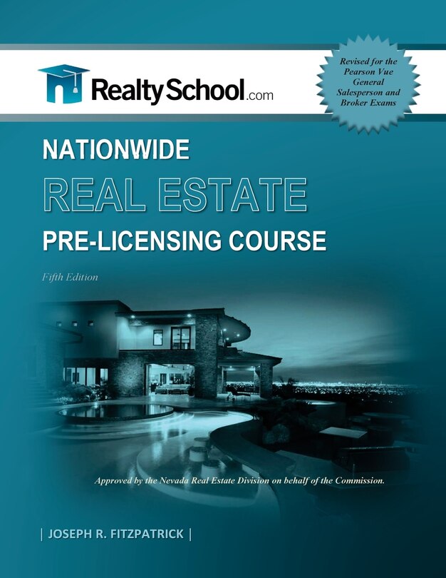 Front cover_5th Edition Nationwide Real Estate Pre-licensing Course