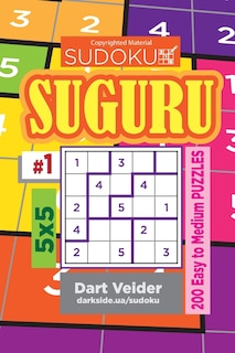 Couverture_Sudoku Suguru - 200 Easy to Medium Puzzles 5x5 (Volume 1)