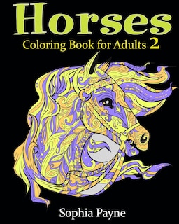 Horses Coloring Book for Adults 2