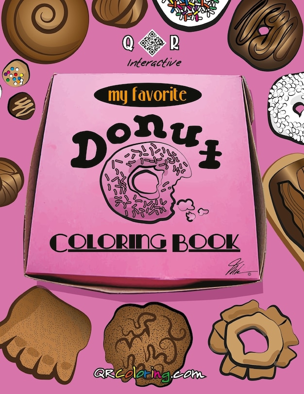 Couverture_My Favorite Donut Coloring Book
