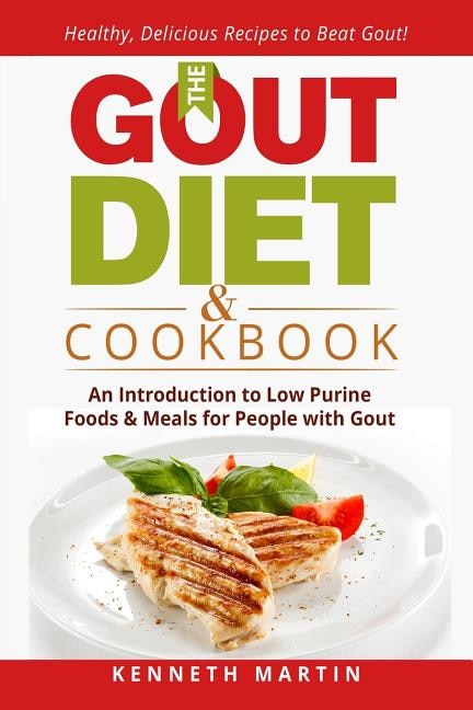 Front cover_The Gout Diet & Cookbook