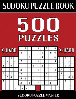 Front cover_Sudoku Puzzle Book 500 Extra Hard Puzzles