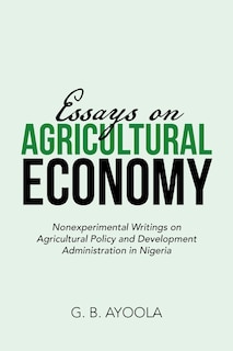 Front cover_Essays on Agricultural Economy