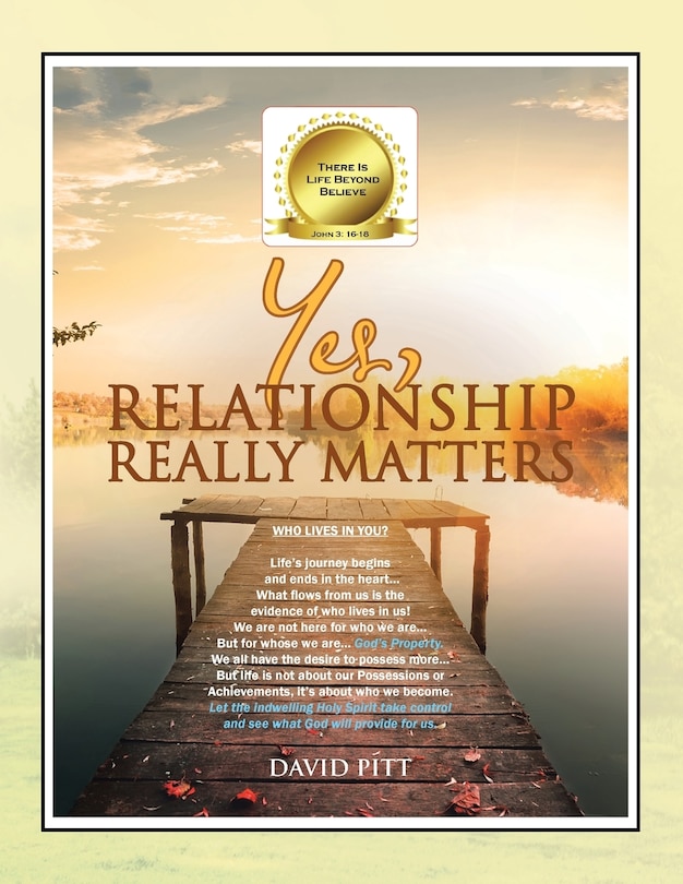 Front cover_Yes, Relationship Really Matters