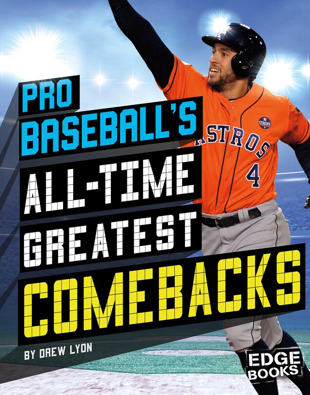 Couverture_Pro Baseball's All-Time Greatest Comebacks