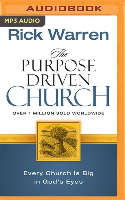 Front cover_The Purpose Driven Church