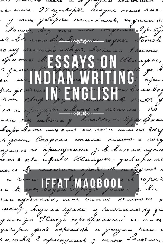 Couverture_Essays on Indian Writing in English