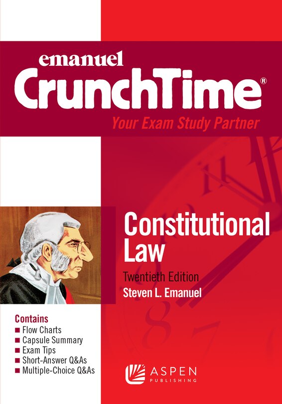 Front cover_Emanuel Crunchtime for Constitutional Law
