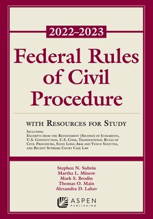 Front cover_Federal Rules of Civil Procedure
